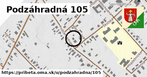 Podzáhradná 105, Pribeta