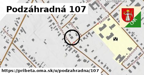 Podzáhradná 107, Pribeta