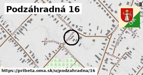 Podzáhradná 16, Pribeta