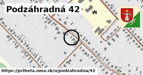 Podzáhradná 42, Pribeta
