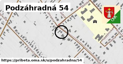 Podzáhradná 54, Pribeta