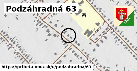 Podzáhradná 63, Pribeta