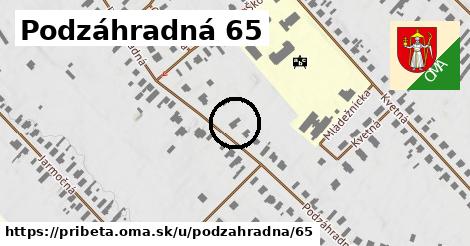 Podzáhradná 65, Pribeta