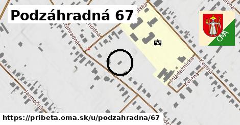 Podzáhradná 67, Pribeta