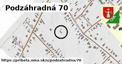 Podzáhradná 70, Pribeta