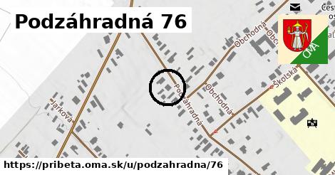 Podzáhradná 76, Pribeta