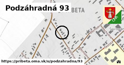 Podzáhradná 93, Pribeta