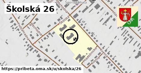 Školská 26, Pribeta