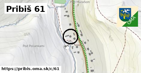Pribiš <span class="supisne">61</span>