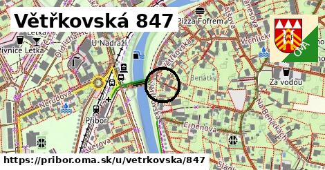 Větřkovská 847, Příbor