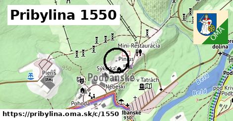 Pribylina <span class="supisne">1550</span>