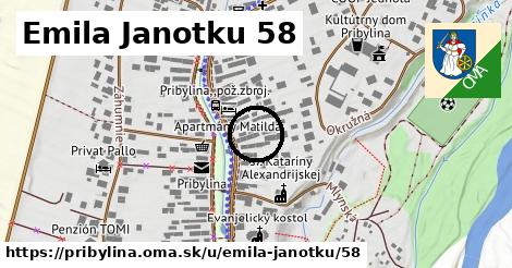 Emila Janotku 58, Pribylina