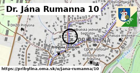 Dr. Jána Rumanna 10, Pribylina