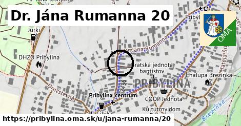 Dr. Jána Rumanna 20, Pribylina
