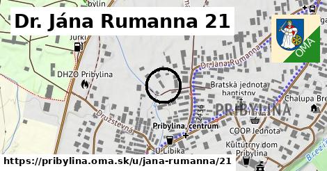 Dr. Jána Rumanna 21, Pribylina