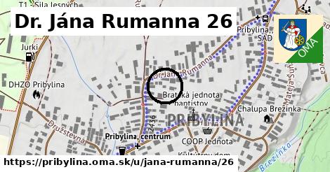 Dr. Jána Rumanna 26, Pribylina