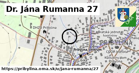 Dr. Jána Rumanna 27, Pribylina