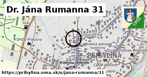 Dr. Jána Rumanna 31, Pribylina