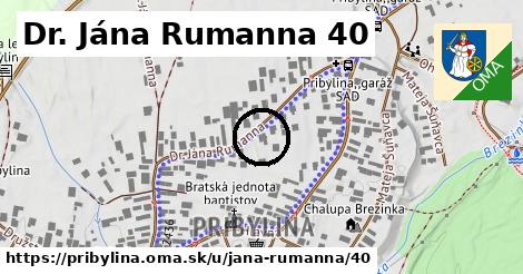 Dr. Jána Rumanna 40, Pribylina
