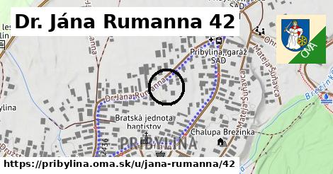 Dr. Jána Rumanna 42, Pribylina