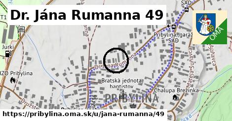 Dr. Jána Rumanna 49, Pribylina