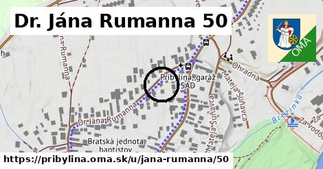 Dr. Jána Rumanna 50, Pribylina