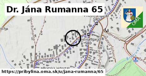 Dr. Jána Rumanna 65, Pribylina