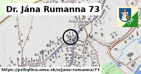 Dr. Jána Rumanna 73, Pribylina