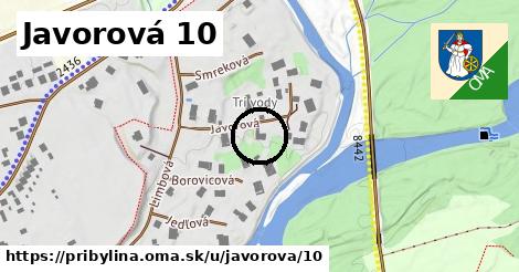 Javorová 10, Pribylina