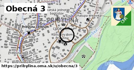 Obecná 3, Pribylina