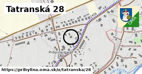 Tatranská 28, Pribylina
