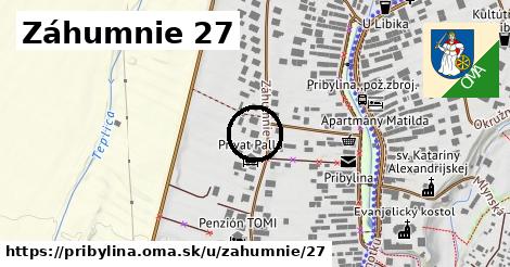 Záhumnie 27, Pribylina