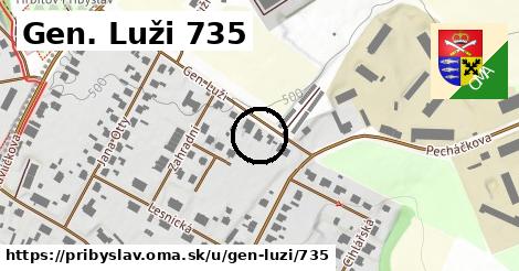 Gen. Luži 735, Přibyslav