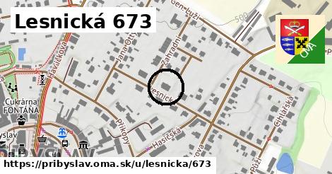 Lesnická 673, Přibyslav