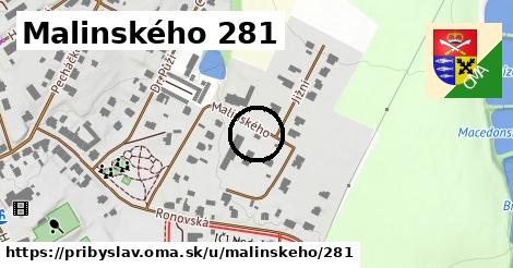 Malinského 281, Přibyslav