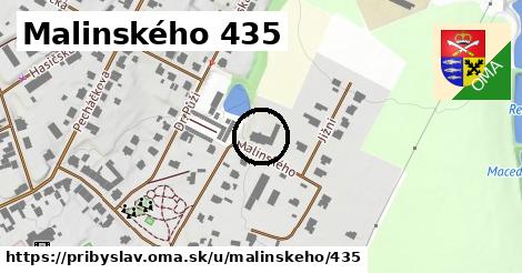 Malinského 435, Přibyslav