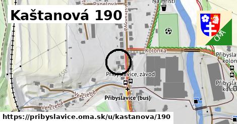 Kaštanová 190, Přibyslavice