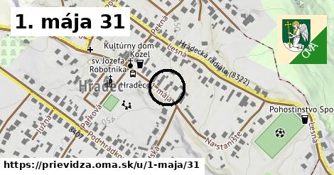 1. mája 31, Prievidza