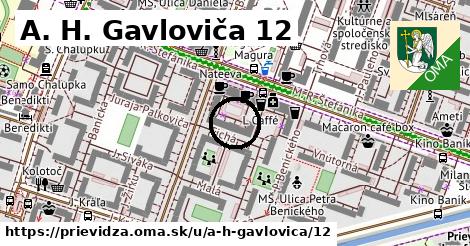 A. H. Gavloviča 12, Prievidza
