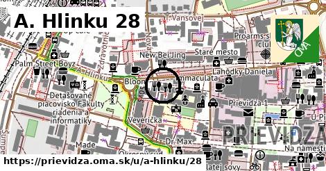 A. Hlinku 28, Prievidza