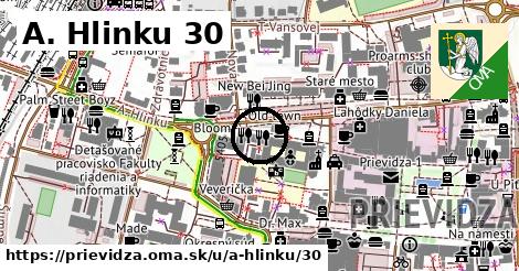 A. Hlinku 30, Prievidza