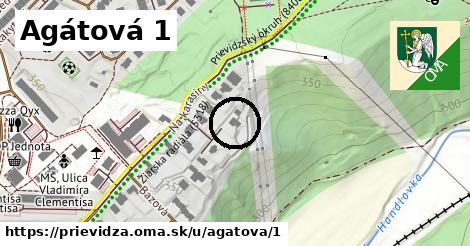 Agátová 1, Prievidza