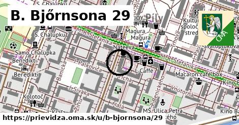 B. Bjőrnsona 29, Prievidza