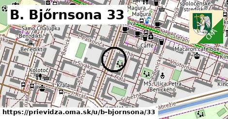 B. Bjőrnsona 33, Prievidza