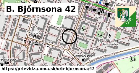 B. Bjőrnsona 42, Prievidza