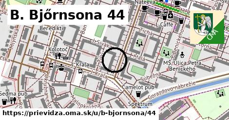 B. Bjőrnsona 44, Prievidza