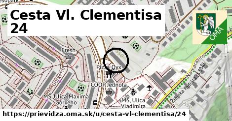 Cesta Vl. Clementisa 24, Prievidza