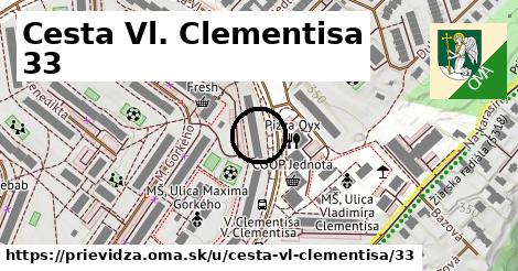 Cesta Vl. Clementisa 33, Prievidza