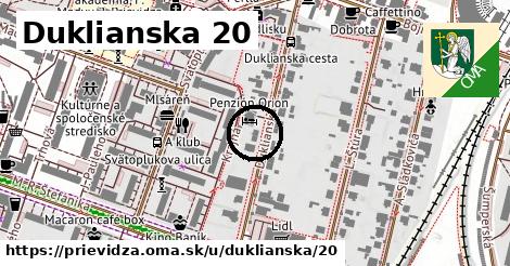 Duklianska 20, Prievidza