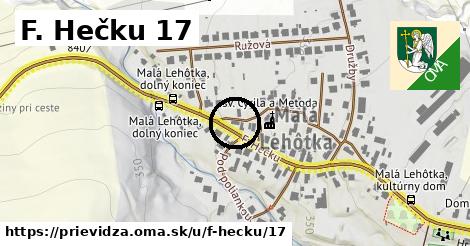 F. Hečku 17, Prievidza